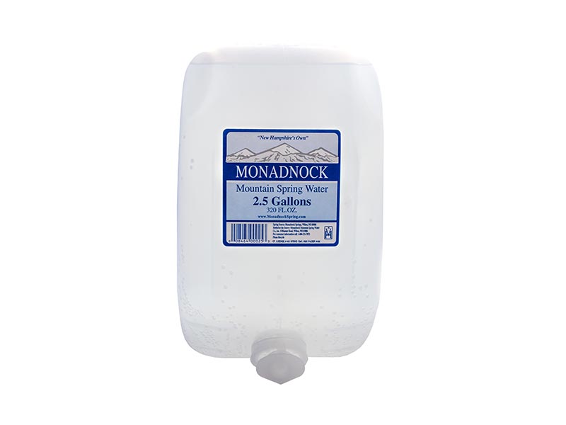 2.5 gallon spring water